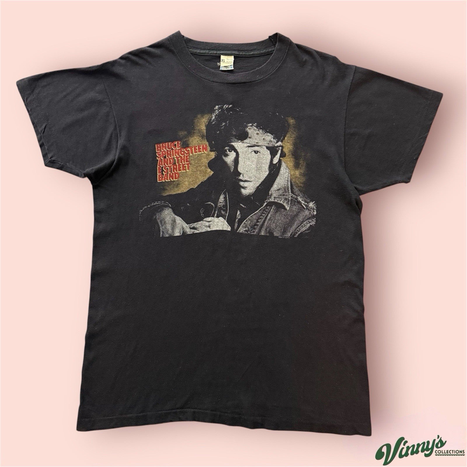 Vintage 1984 Bruce Springsteen E Street Band Shirt Mens XL