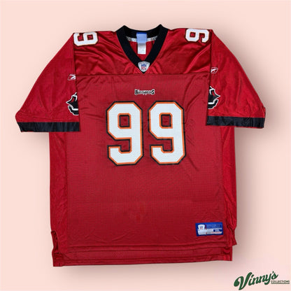 Reebok NFL Tampa Buccaneers Warren Sapp Football Jersey Mens 2XL