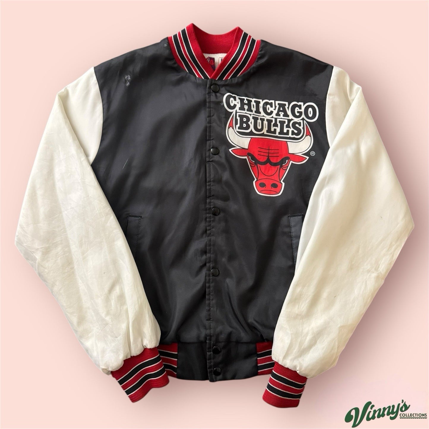 Vintage Chalk Line NBA Chicago Bulls Basketball Fanimation Jacket Mens Small