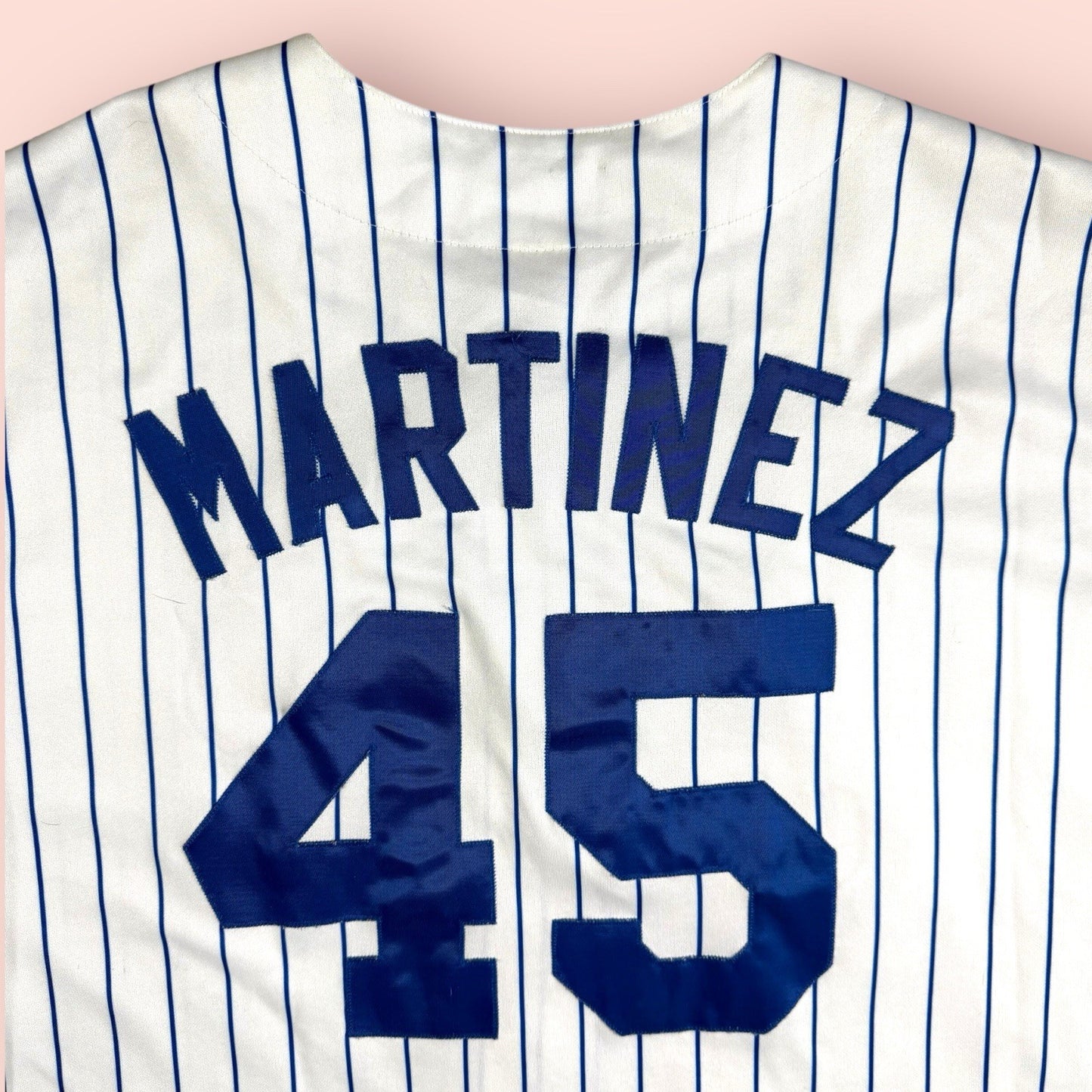 Majestic MLB New York Mets Pedro Martinez Baseball Jersey Mens XL