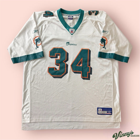 Reebok NFL Miami Dolphins Ricky Williams Football Jersey Mens XL
