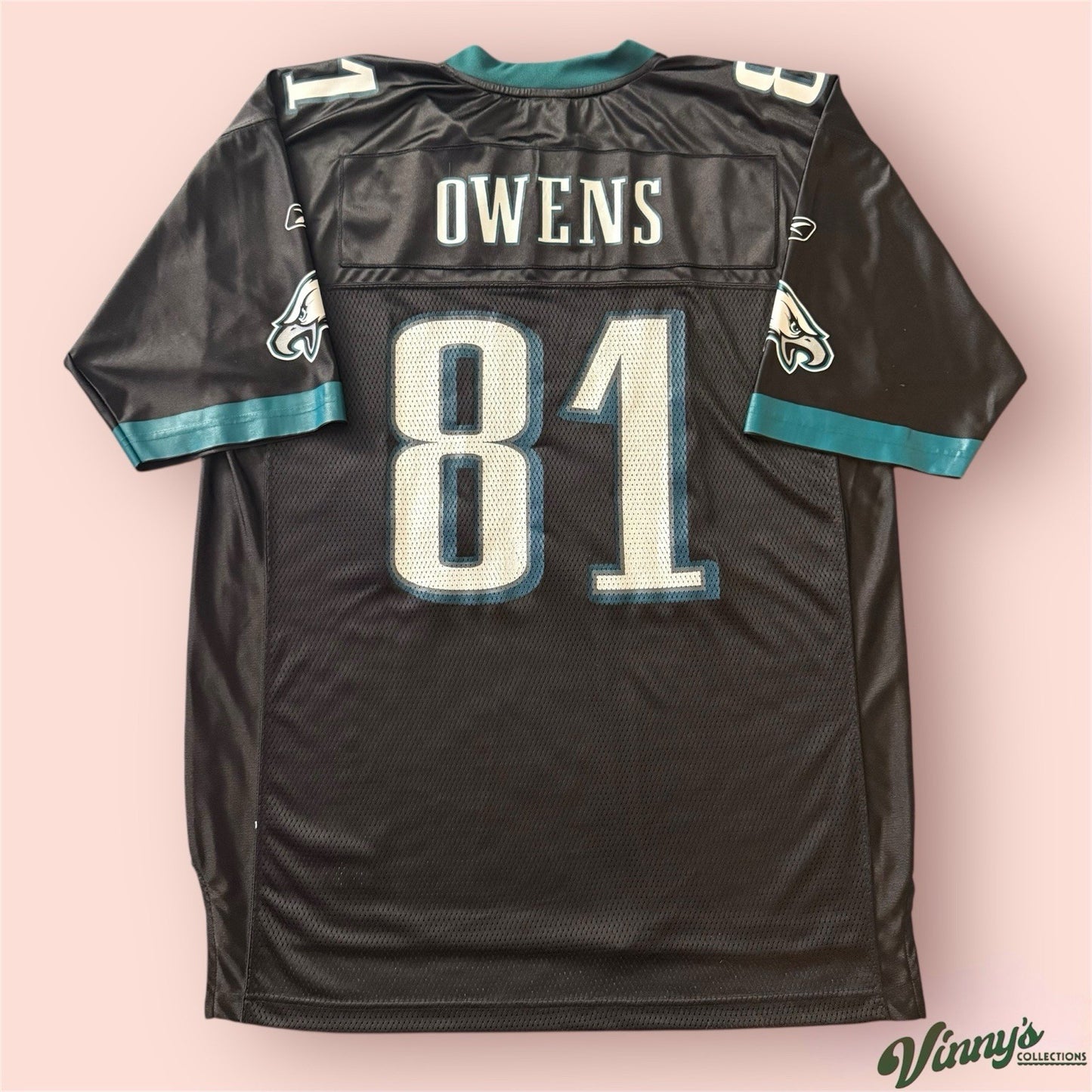 NWT Reebok NFL Philadelphia Eagles Terrell Owens Football Jersey Mens XL