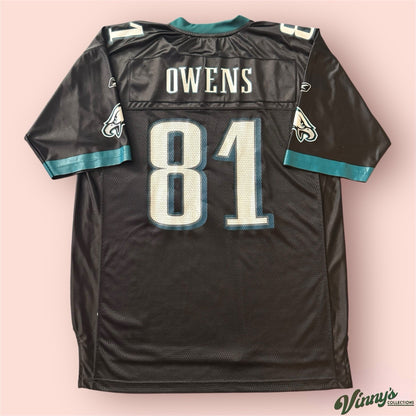 NWT Reebok NFL Philadelphia Eagles Terrell Owens Football Jersey Mens XL
