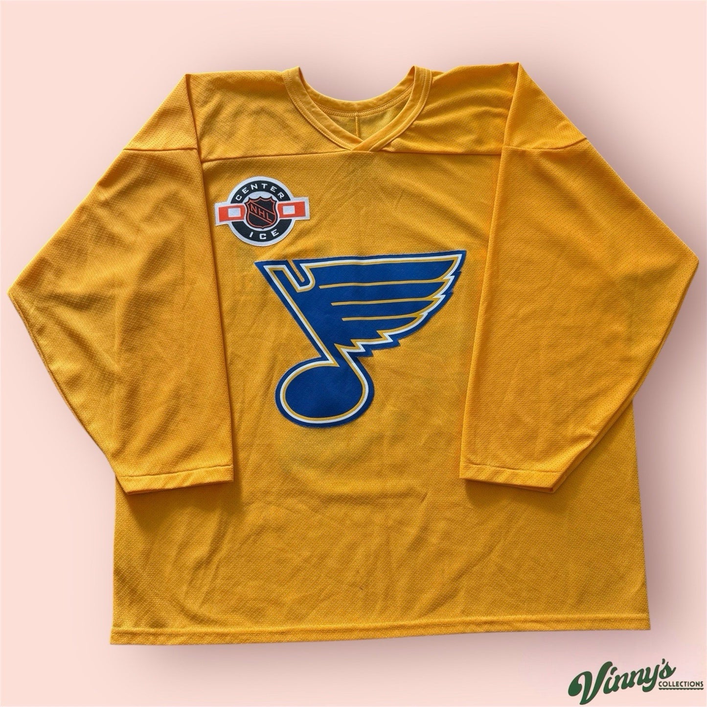 Vintage CCM NHL St Louis Blues Center Ice Hockey Jersey Mens XL