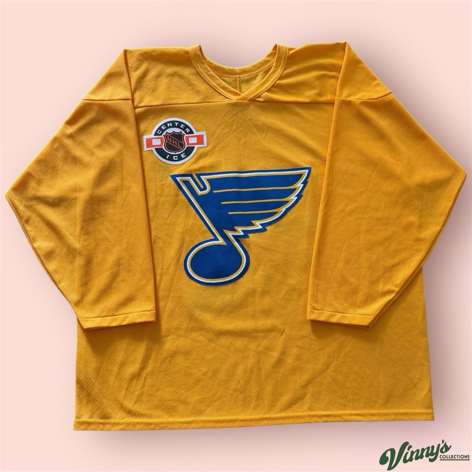 Vintage CCM NHL St Louis Blues Center Ice Hockey Jersey Mens XL