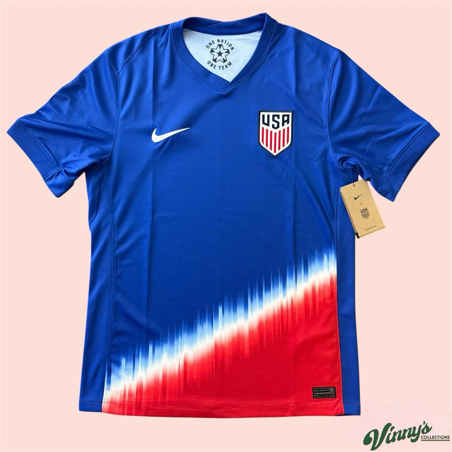 2024 Nike USMNT USA Home Soccer Football Jersey Kit Mens Medium