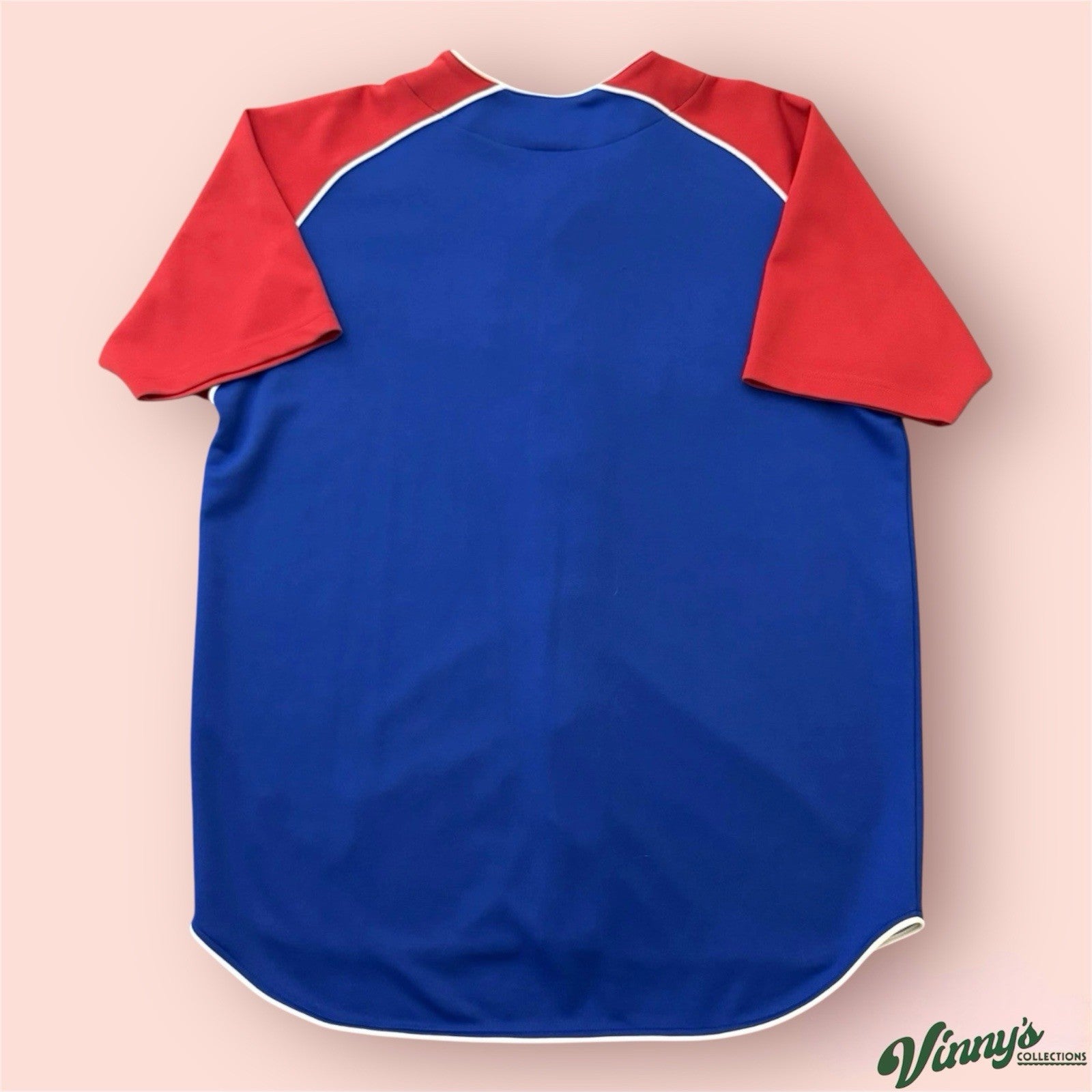 True Fan MLB Chicago Cubs Baseball Jersey Mens Large