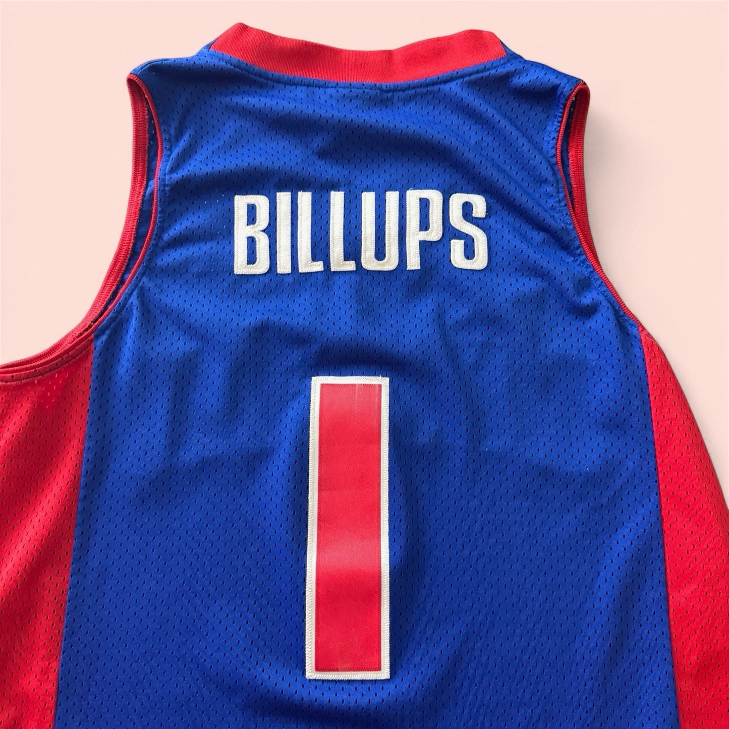 Reebok NBA Detroit Pistons Chauncey Billups Basketball Jersey Mens Medium