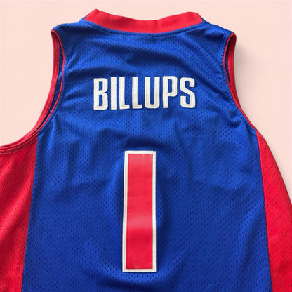 Reebok NBA Detroit Pistons Chauncey Billups Basketball Jersey Mens Medium