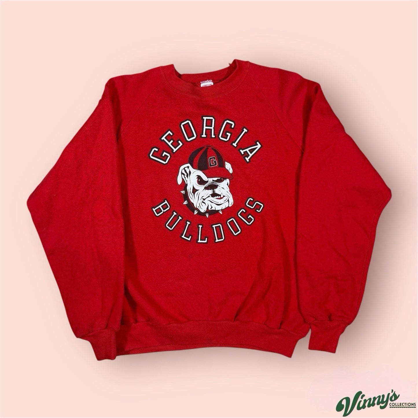Vintage NCAA Georgia Bulldogs College Sweatshirt Mens Large