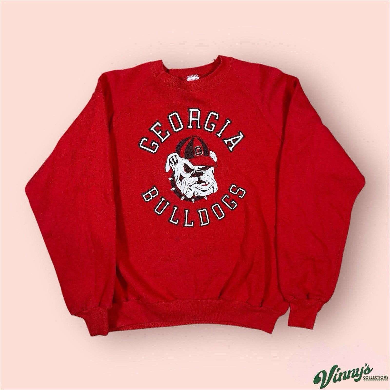 Vintage NCAA Georgia Bulldogs College Sweatshirt Mens Large
