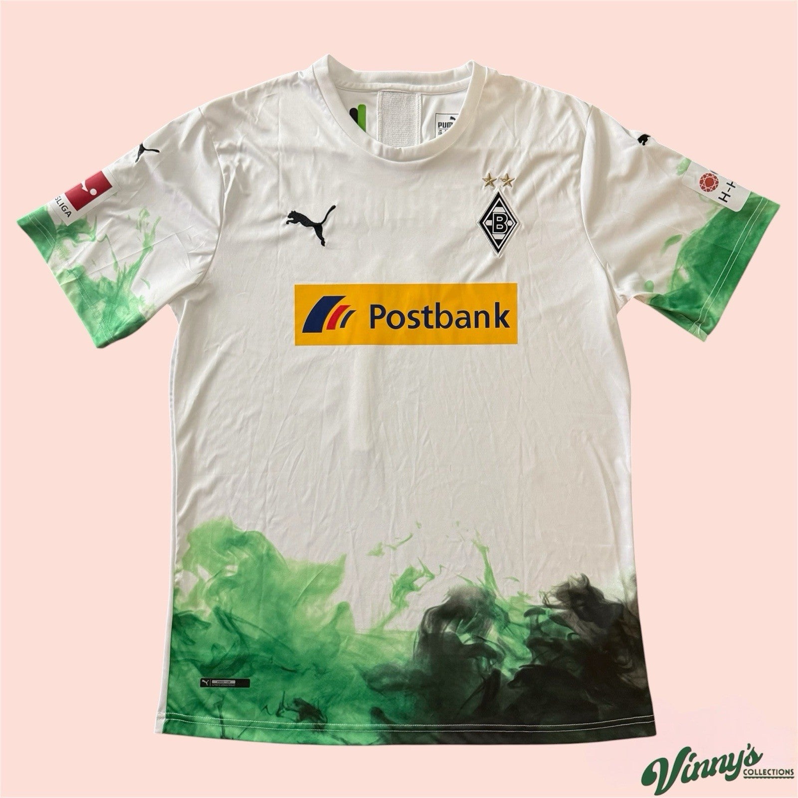 2019/20 Puma Borussia Monchengladbach Patrick Hermann Soccer Kit Jersey Mens 2XL