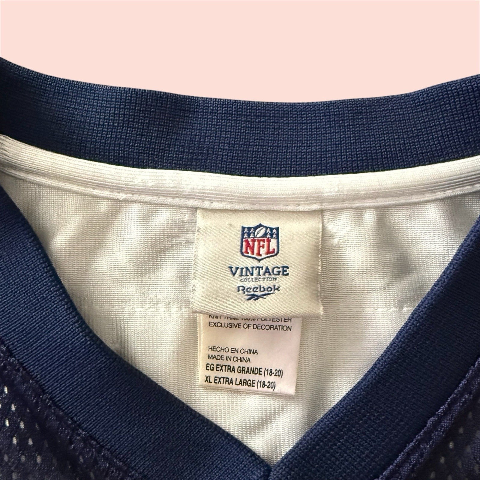 Reebok NFL Dallas Cowboys Tony Romo Football Jersey Youth XL