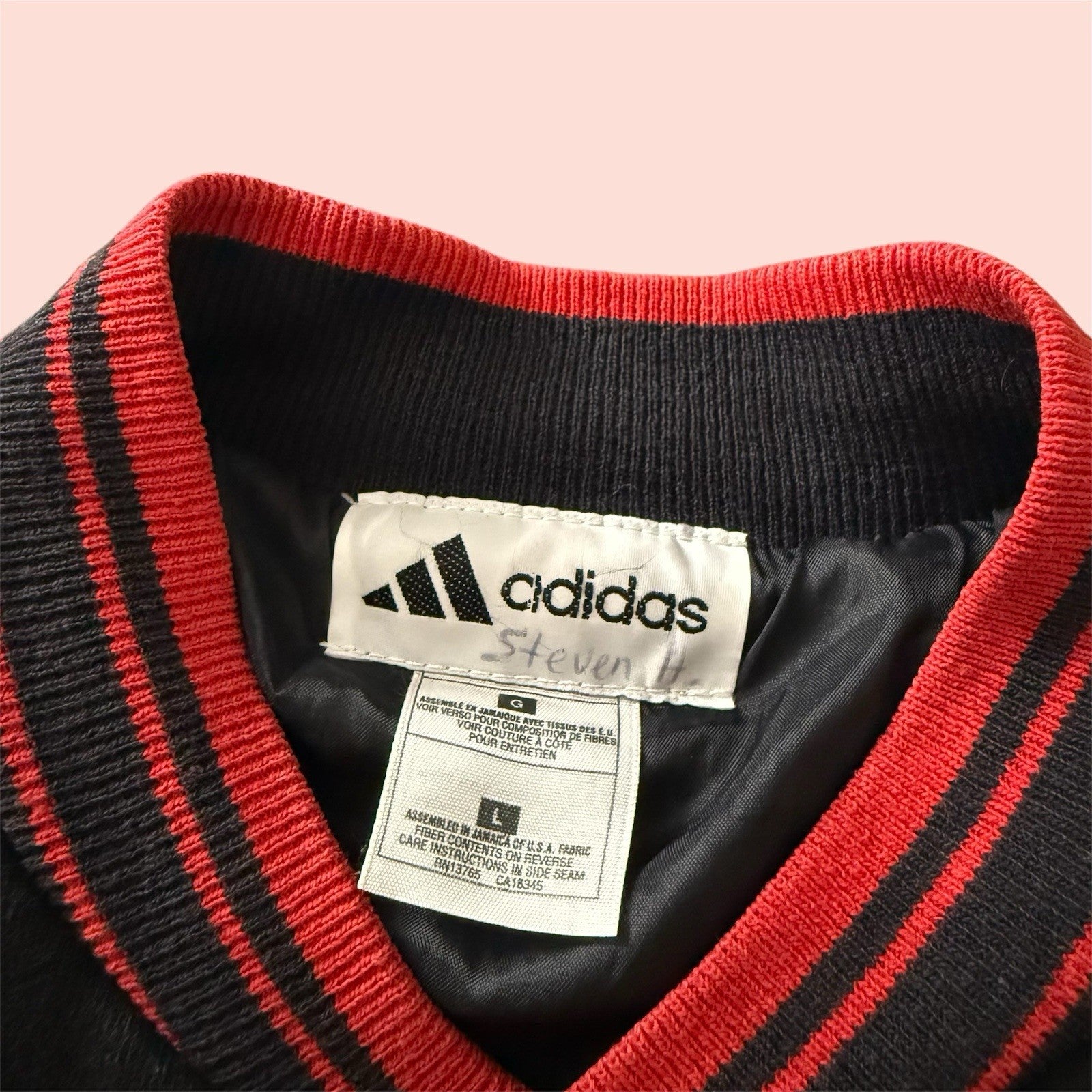 Vintage Adidas MLB New York Yankees Baseball Bomber Jacket Mens Large