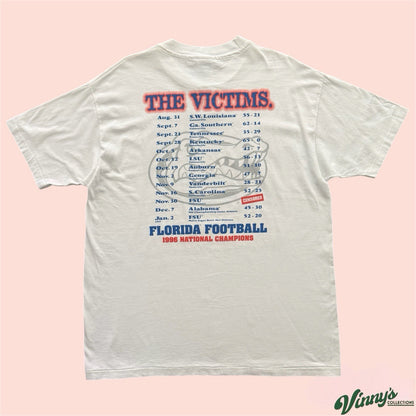 Vintage 1996 NCAA Florida Gators National Champions College Shirt Mens XL