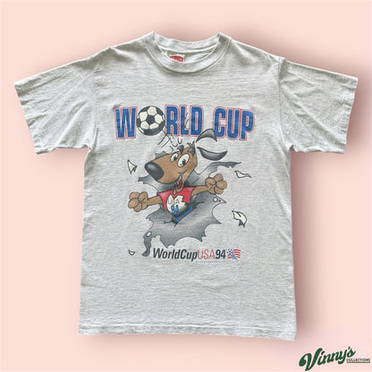 Vintage Nutmeg 1994 World Cup USA Stryker Mascot  Soccer Shirt Mens Medium