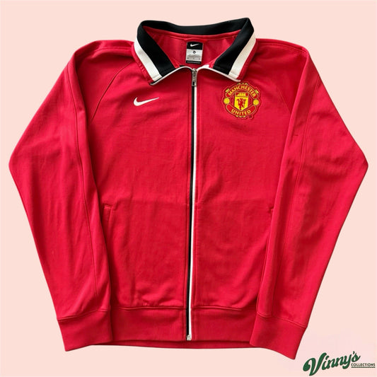 Nike Manchester United Soccer Full Zip Sweater Jacket Mens Medium