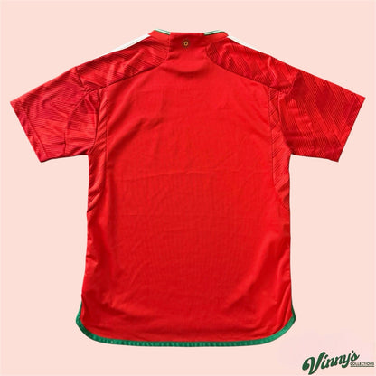 Adidas 2022 Wales National Soccer Kit Home Jersey Mens Medium