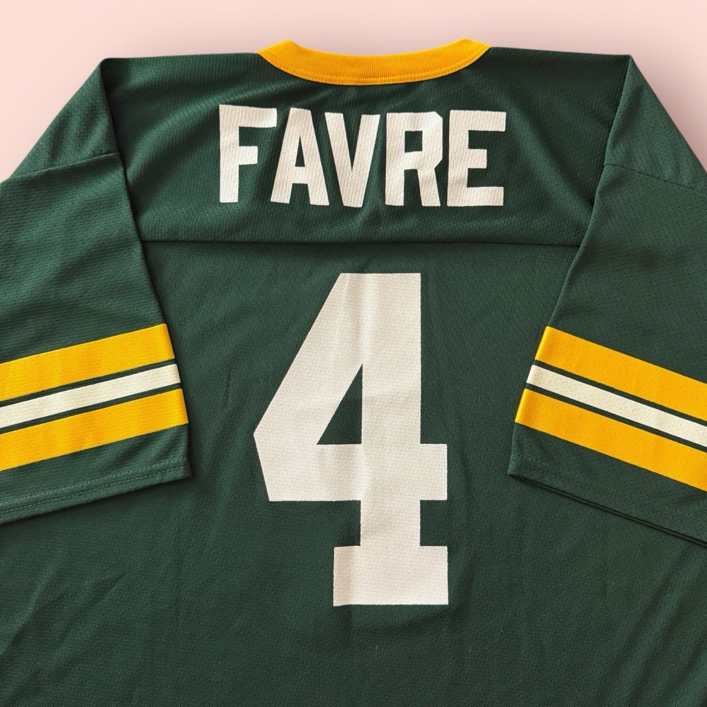 Vintage Logo 7 NFL Green Bay Packers Brett Favre Football Jersey Mens Large