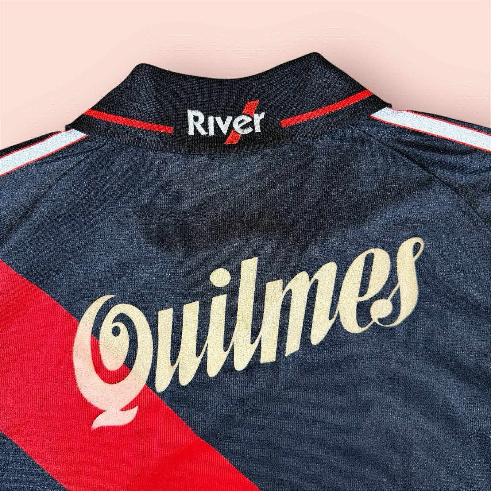 2000 Adidas River Plate Soccer Jersey Kit Mens Medium