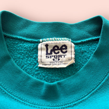 Vintage 1998 Lee Sport NFL Miami Dolphins Football Sweatshirt Mens Medium