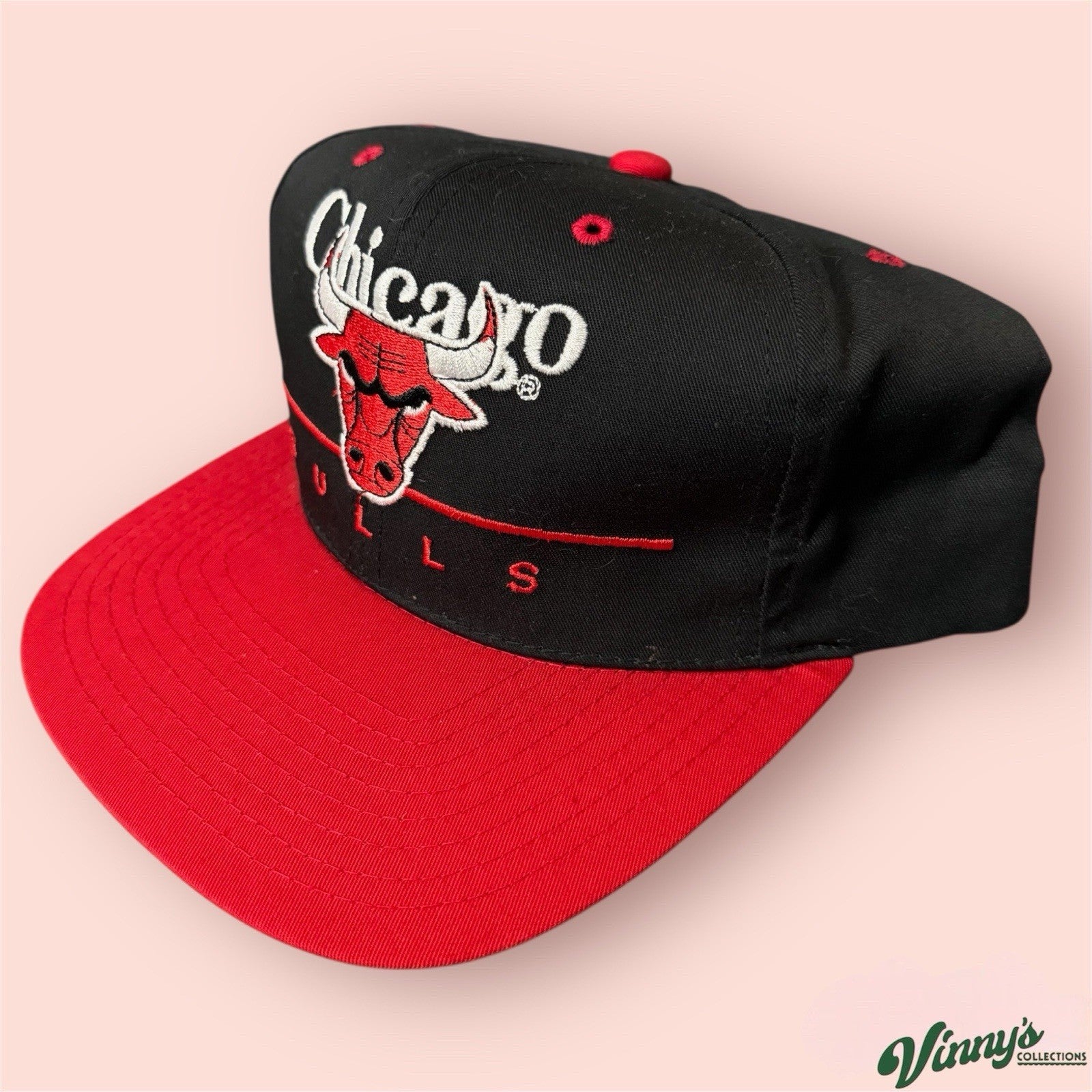 Vintage NBA Chicago Bulls Basketball SnapBack Hat Cap