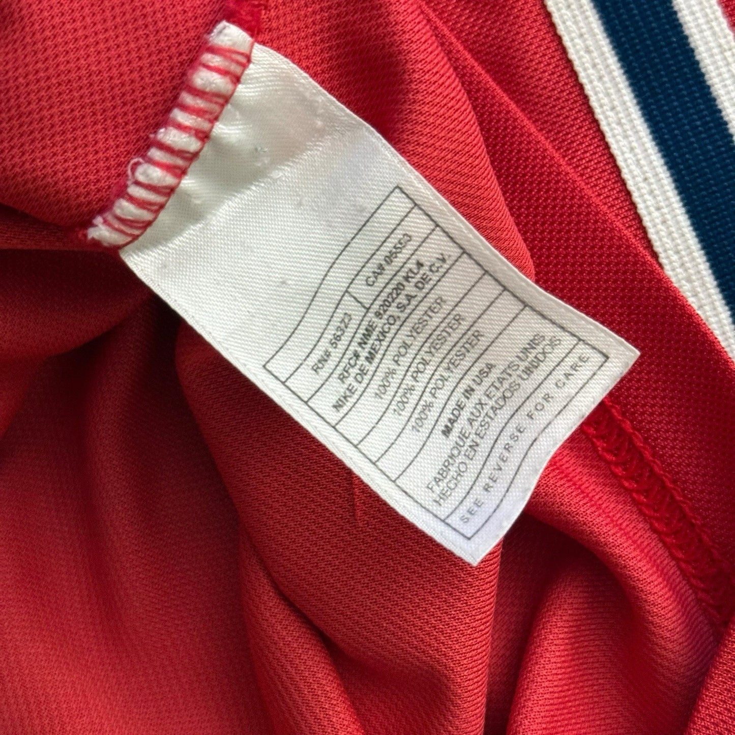 Nike 1998 USA Alexi Lalas USMNT Away Soccer Football Jersey Kit Mens XL