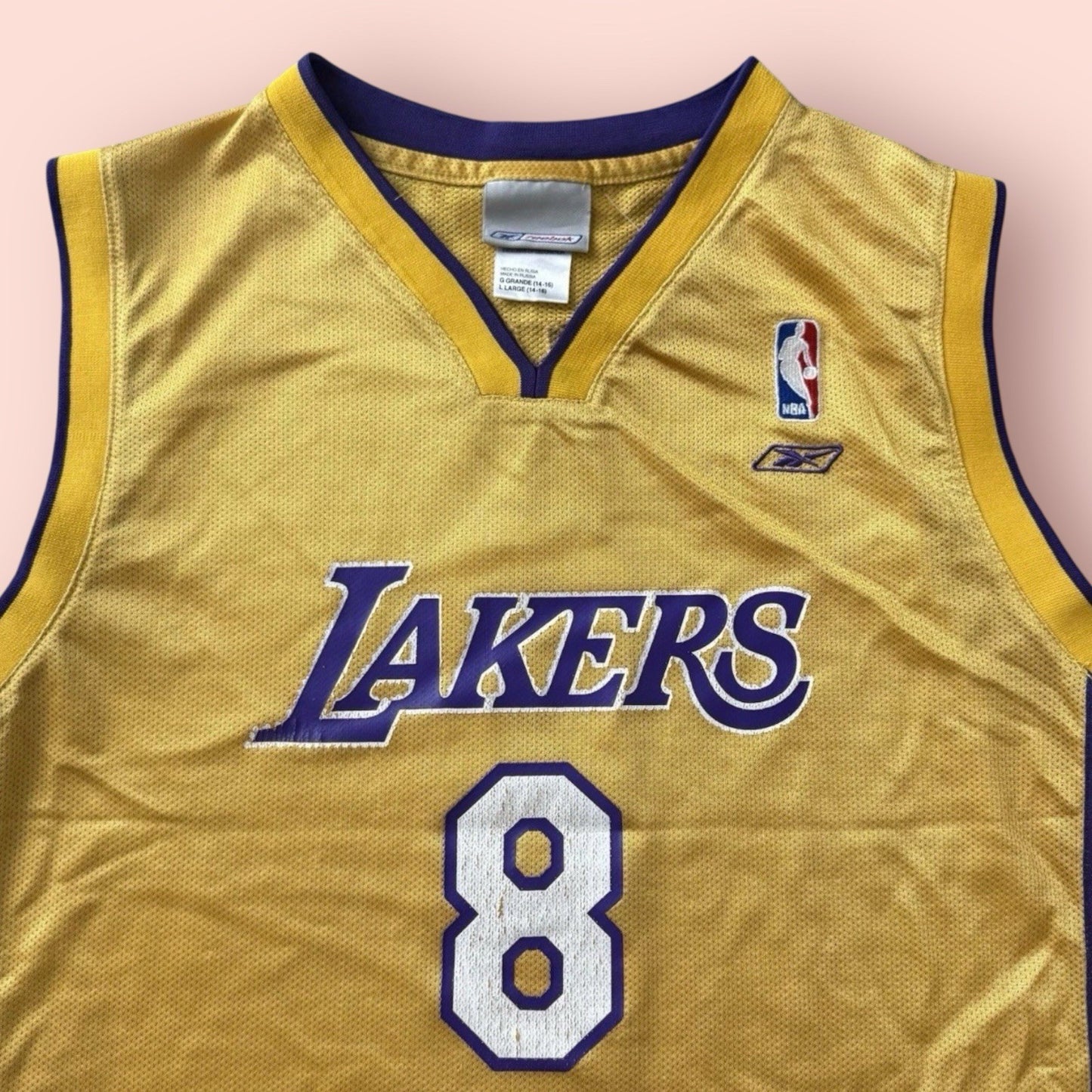 Champion NBA Los Angeles Lakers Kobe Bryant Basketball Jersey Youth Large