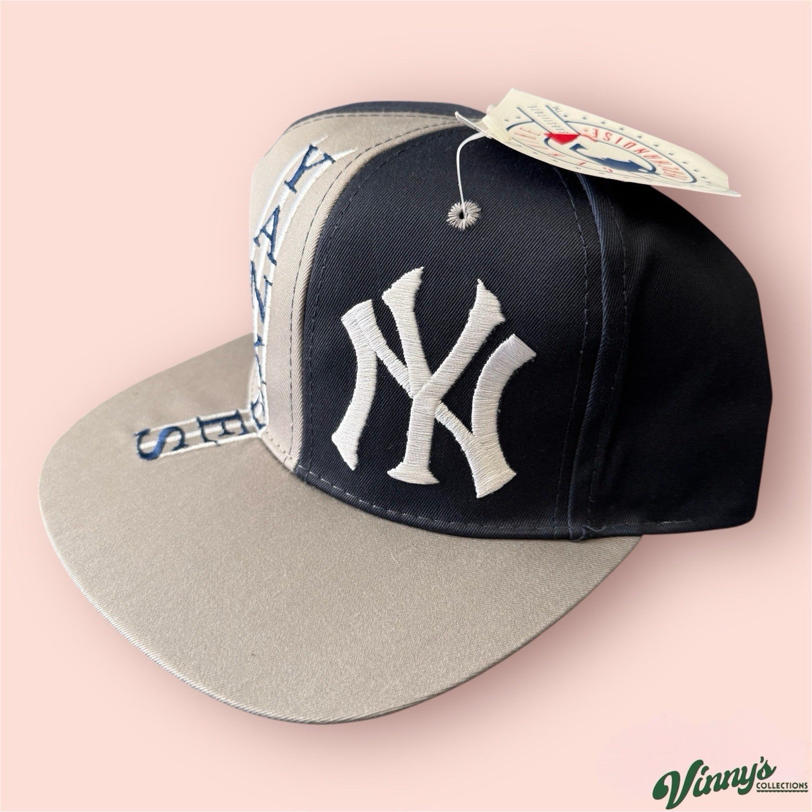 Vintage Drew Pearson MLB New York Yankees Baseball SnapBack Hat
