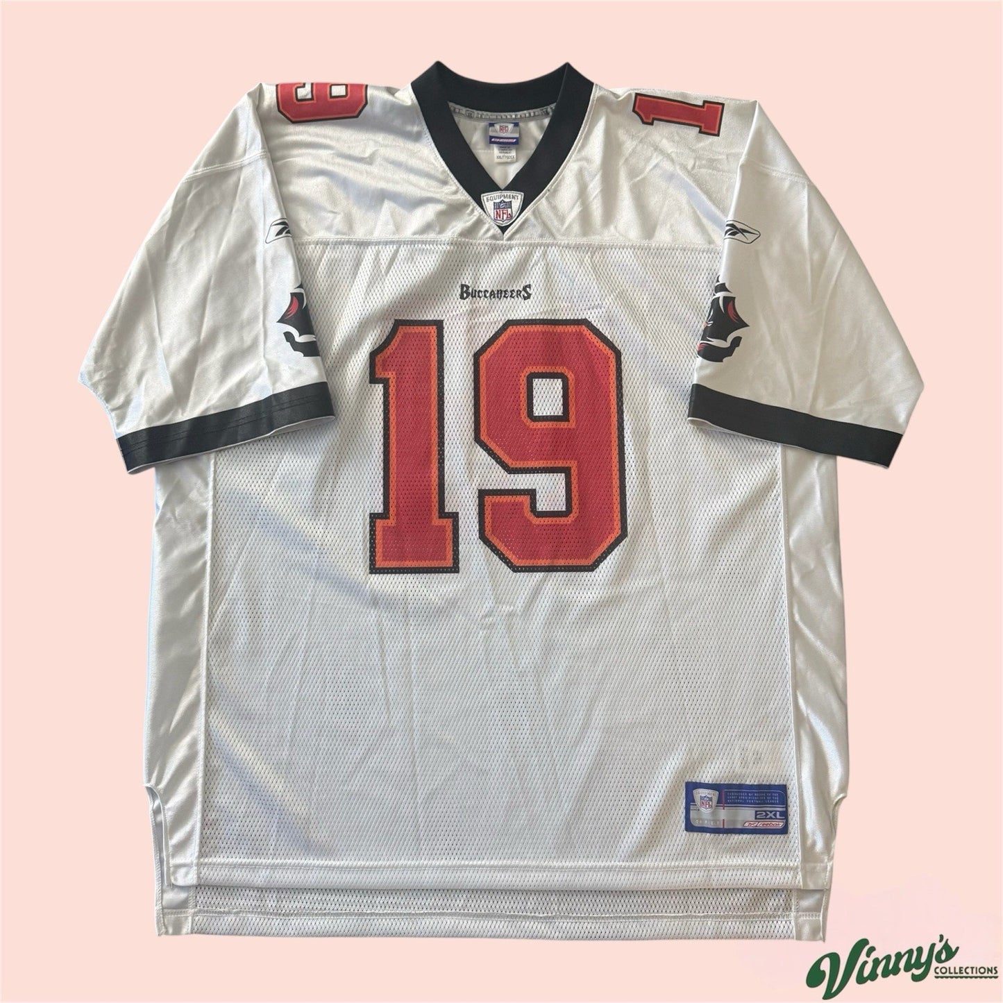 Reebok NFL Tampa Buccaneers Keyshawn Johnson Football Jersey Mens 2XL