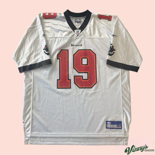 Reebok NFL Tampa Buccaneers Keyshawn Johnson Football Jersey Mens 2XL