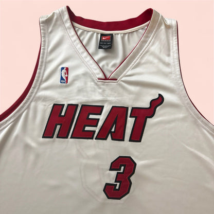 Nike NBA Miami Heat Dwyane Wade Basketball Jersey Mens 56 3XL