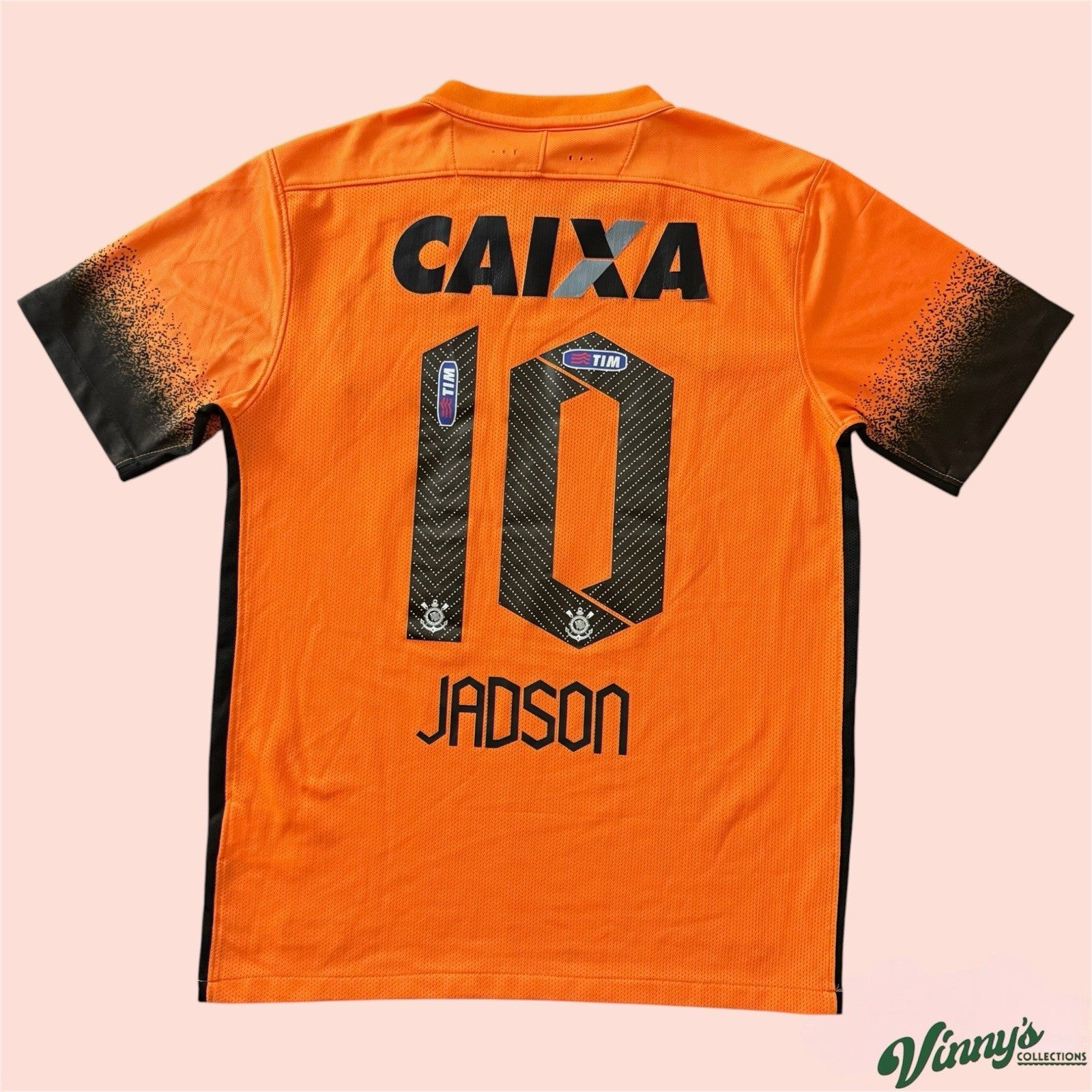 Nike 2015/16 Corinthians Jadson Soccer Football Kit Jersey Mens Small