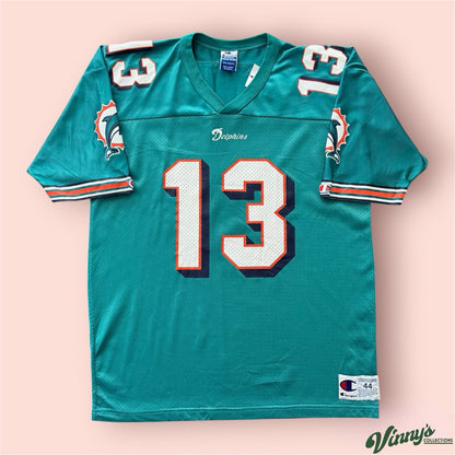 Champion NFL Miami Dolphins Dan Marino Football Jersey Mens 44 Large