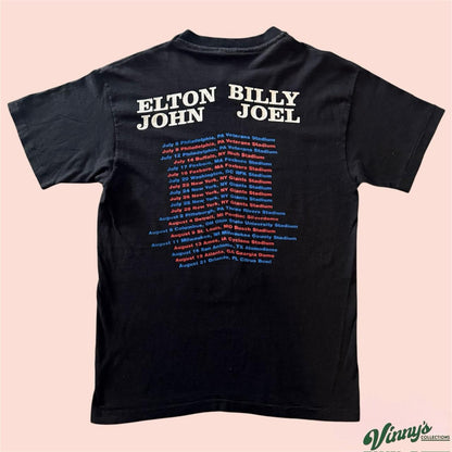 Vintage 90s Gem Elton John & Billy Joel 1994 Tour Shirt Mens Large