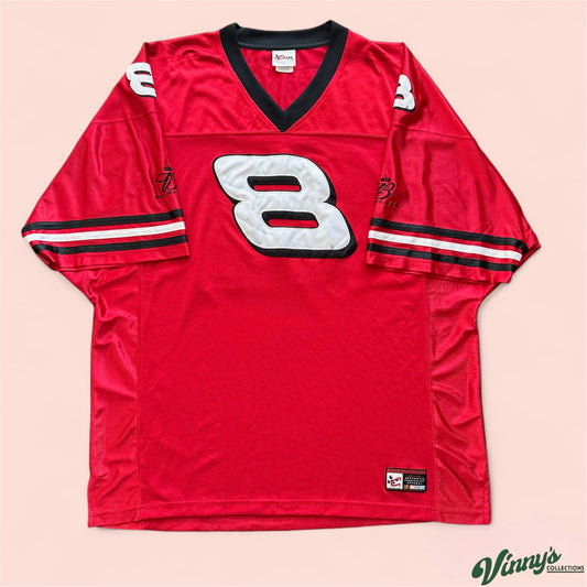Chase Authentic NASCAR Dale Earnhardt Jr Budweiser Football Jersey Mens 2XL