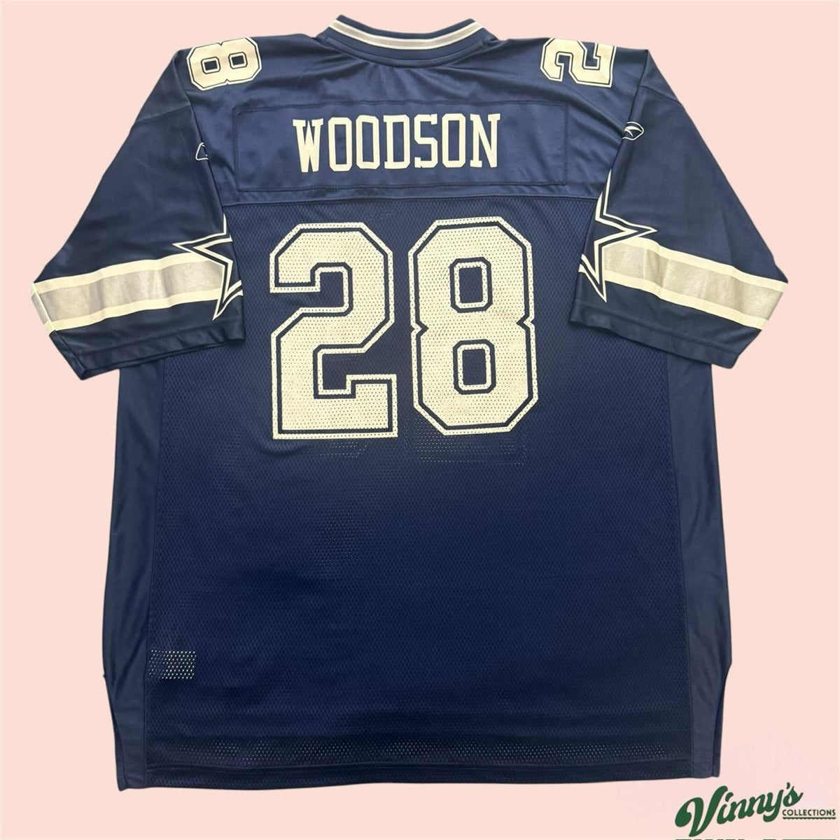 Vintage 00s Reebok Dallas Cowboys Darren Woodson Football Jersey Mens 2XL