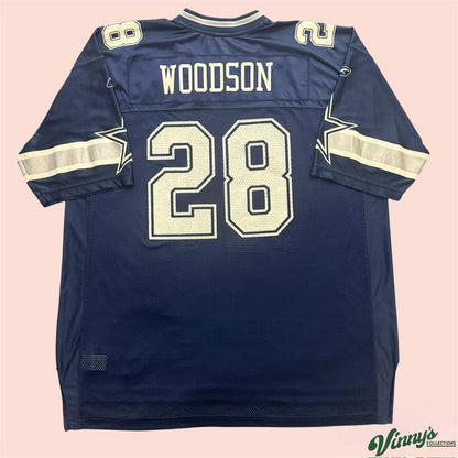 Vintage 00s Reebok Dallas Cowboys Darren Woodson Football Jersey Mens 2XL