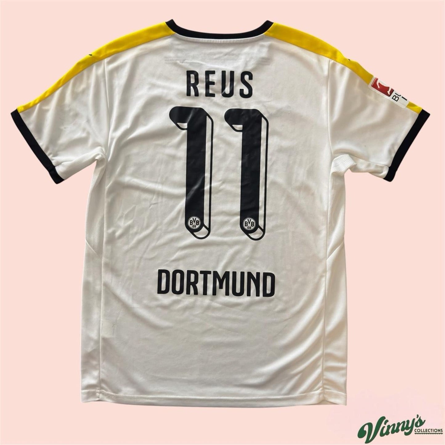 2015/16 Puma Borussia Dortmund Marco Reus Third Soccer Kit Jersey Mens Medium