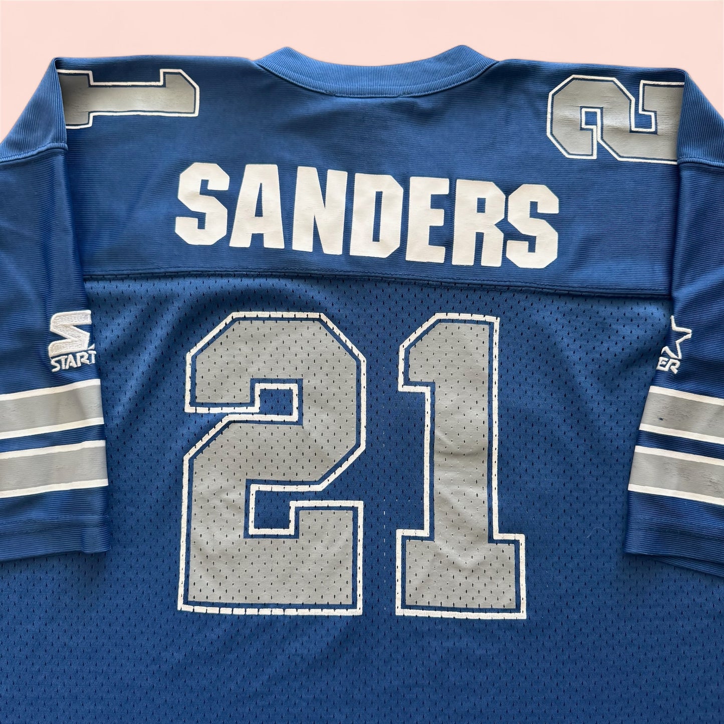 Vintage Starter NFL Dallas Cowboys Deion Sanders Football Jersey Youth XL