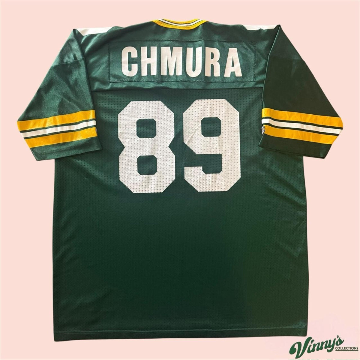 Vintage 90s Champion Green Bay Packers Mark Chmura Football Jersey Mens 2XL