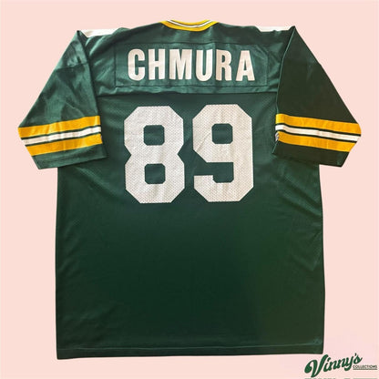 Vintage 90s Champion Green Bay Packers Mark Chmura Football Jersey Mens 2XL