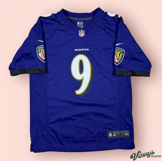 Nike NFL Baltimore Ravens Justin Tucker Football Jersey Mens Large