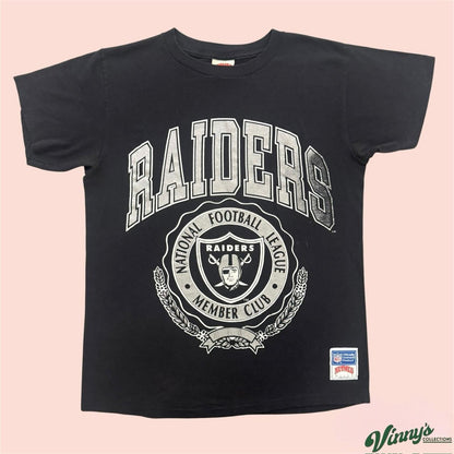 Vintage 90s Nutmeg Los Angeles Raiders Football Shirt Mens Medium