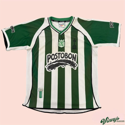 Vintage 00s Y2K Club Sports 2003 Atlético Nacional Replica Jersey Mens Large