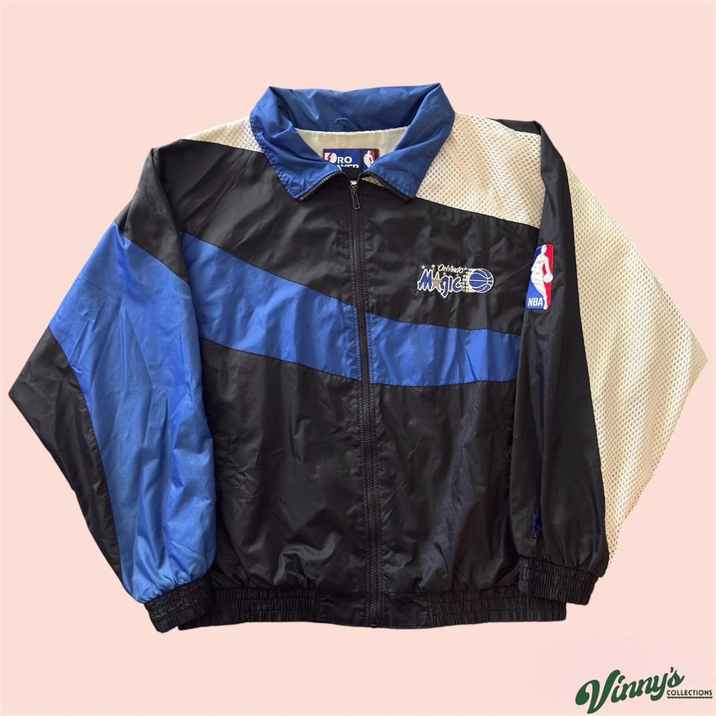 Vintage 90s Pro Player NBA Orlando Magic Basketball Jacket Mens 2XL