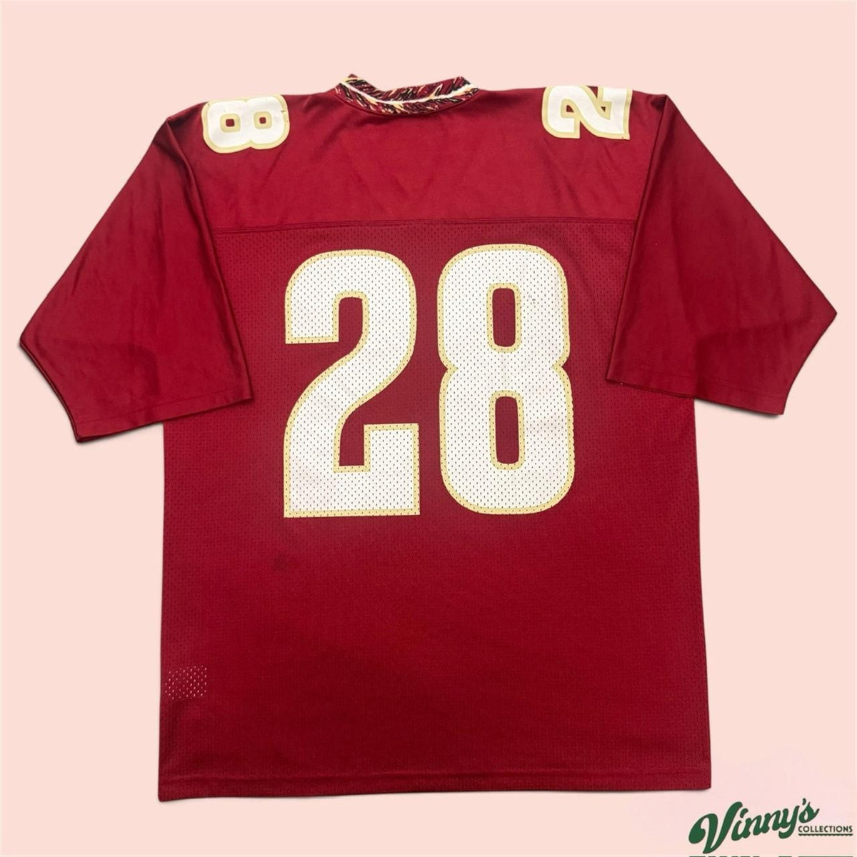 Vintage 90s Nike Florida State Seminoles Warrick Dunn College Jersey Mens Large