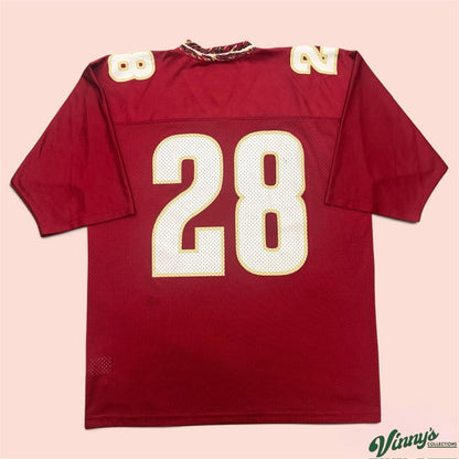 Vintage 90s Nike Florida State Seminoles Warrick Dunn College Jersey Mens Large