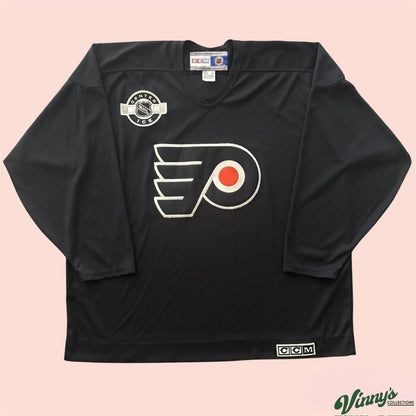 Vintage 90s CCM Center Ice NHL Philadelphia Flyers Hockey Jersey Mens 2XL