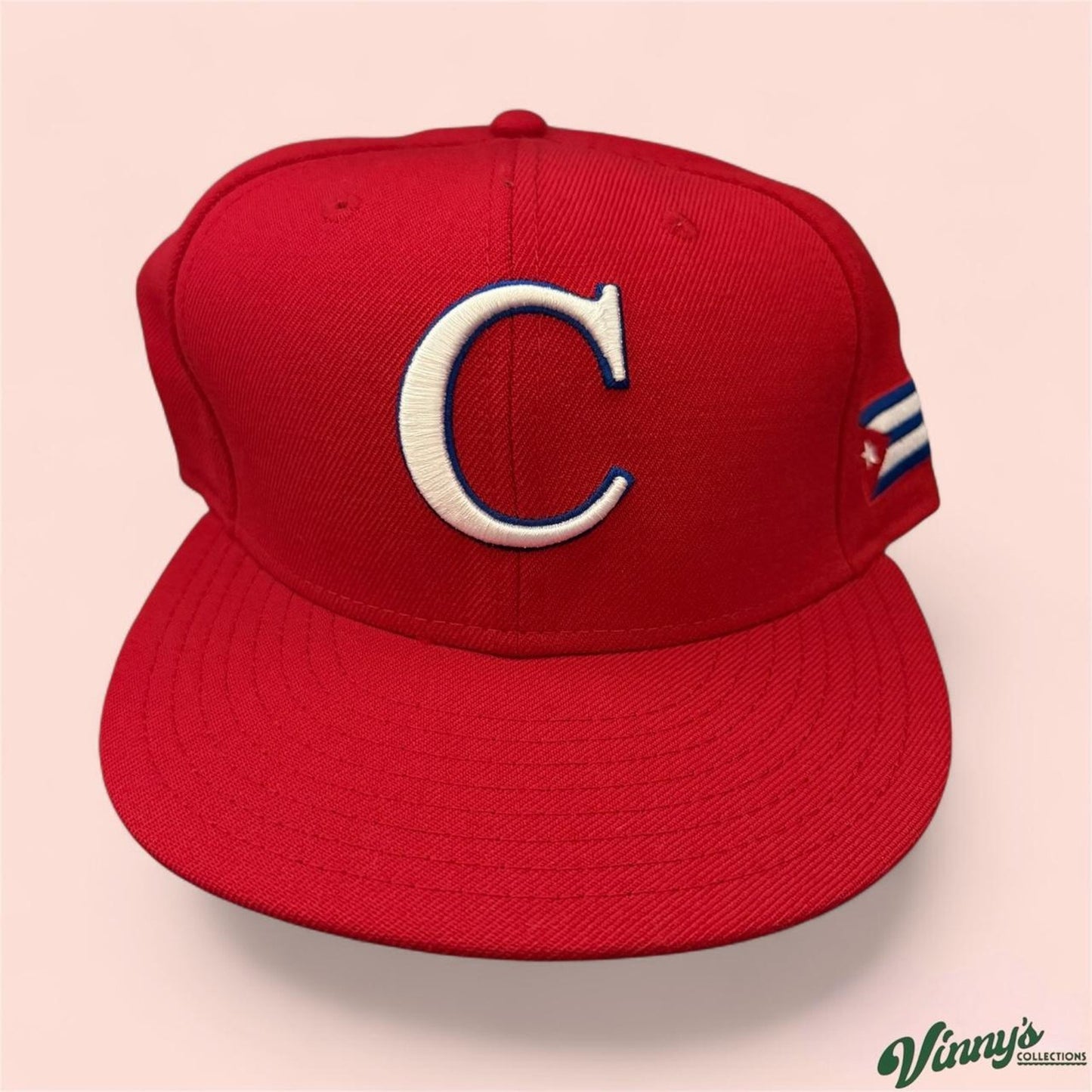 New Era Cuba World Baseball Classic WBC Fitted Hat 7 1/2